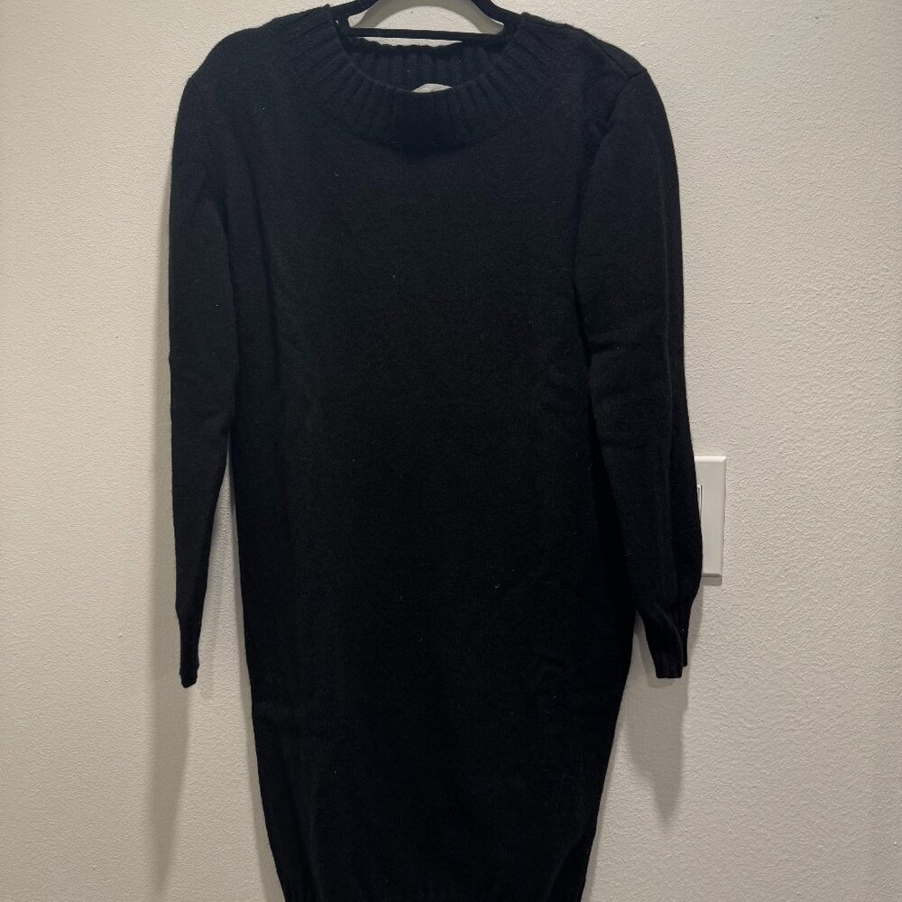 Vince Black Women's Sweater Dress (Size M)